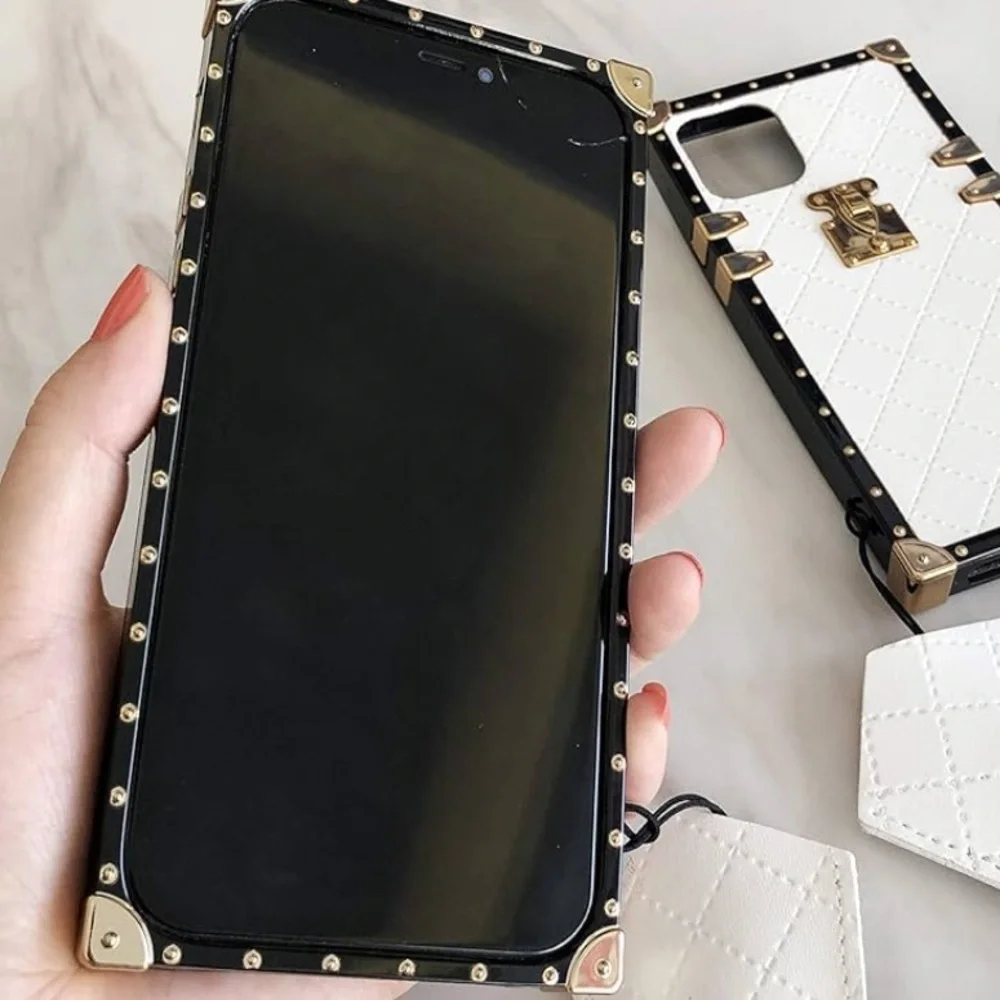 iPhone 12 trunk case with clutch loop